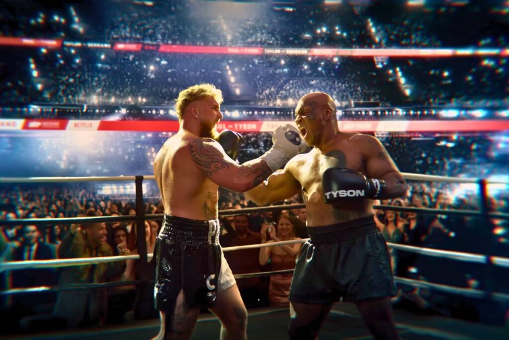 mike tyson vs jake paul fight - netflix live stream