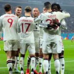 fcsb vs man united europa league - manchester united advance to last 16