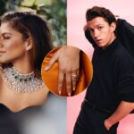 zendaya engagement rumours with tom holland as she wears a diamond ring at golden globe 2025 awards