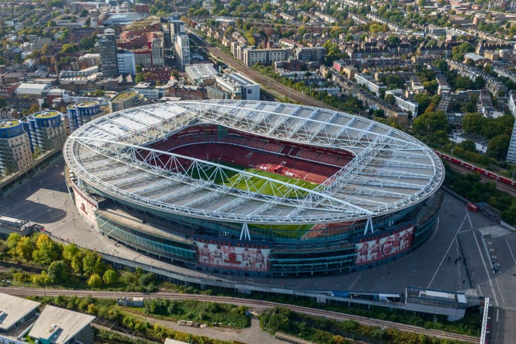 london emirates stadium for arsenal football team