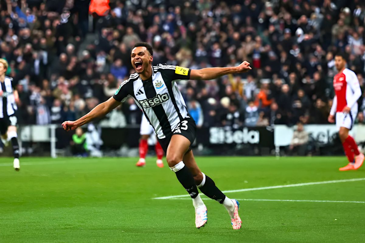 newcastle united defeat arsenal to reach carabao cup final