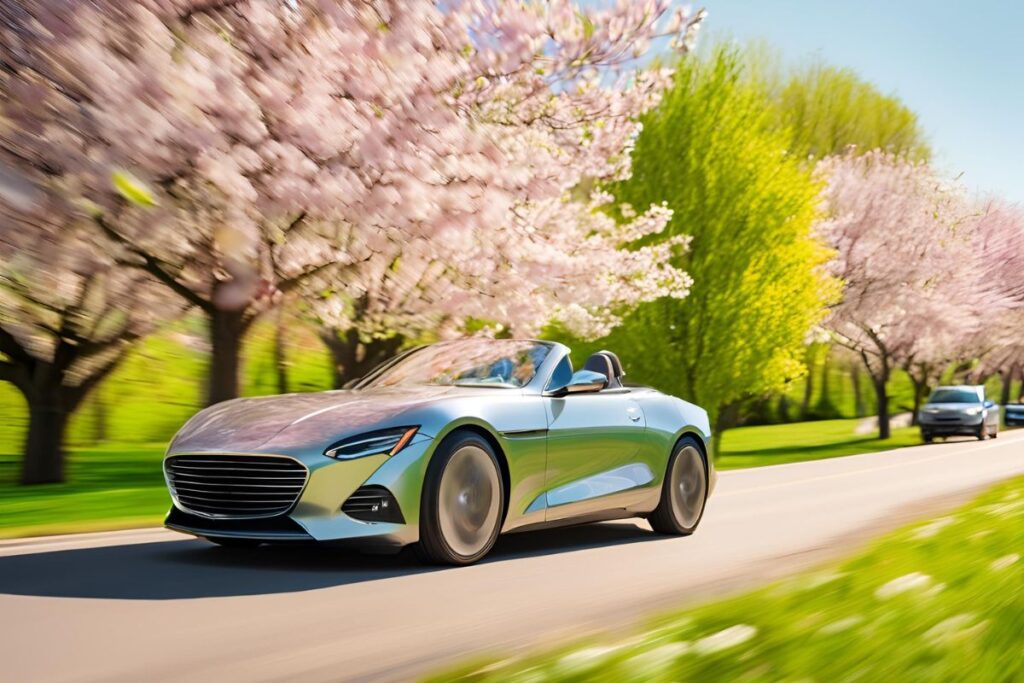 spring car preparation on uk roads