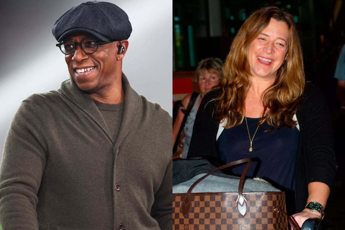 who is nancy hallam - footbal legend ian wright wife