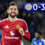 leicester city vs man united 0-3 win