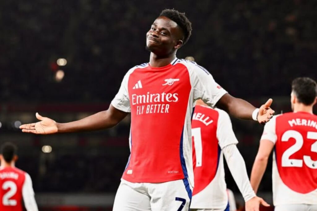 arsenal bukayo saka injury update
